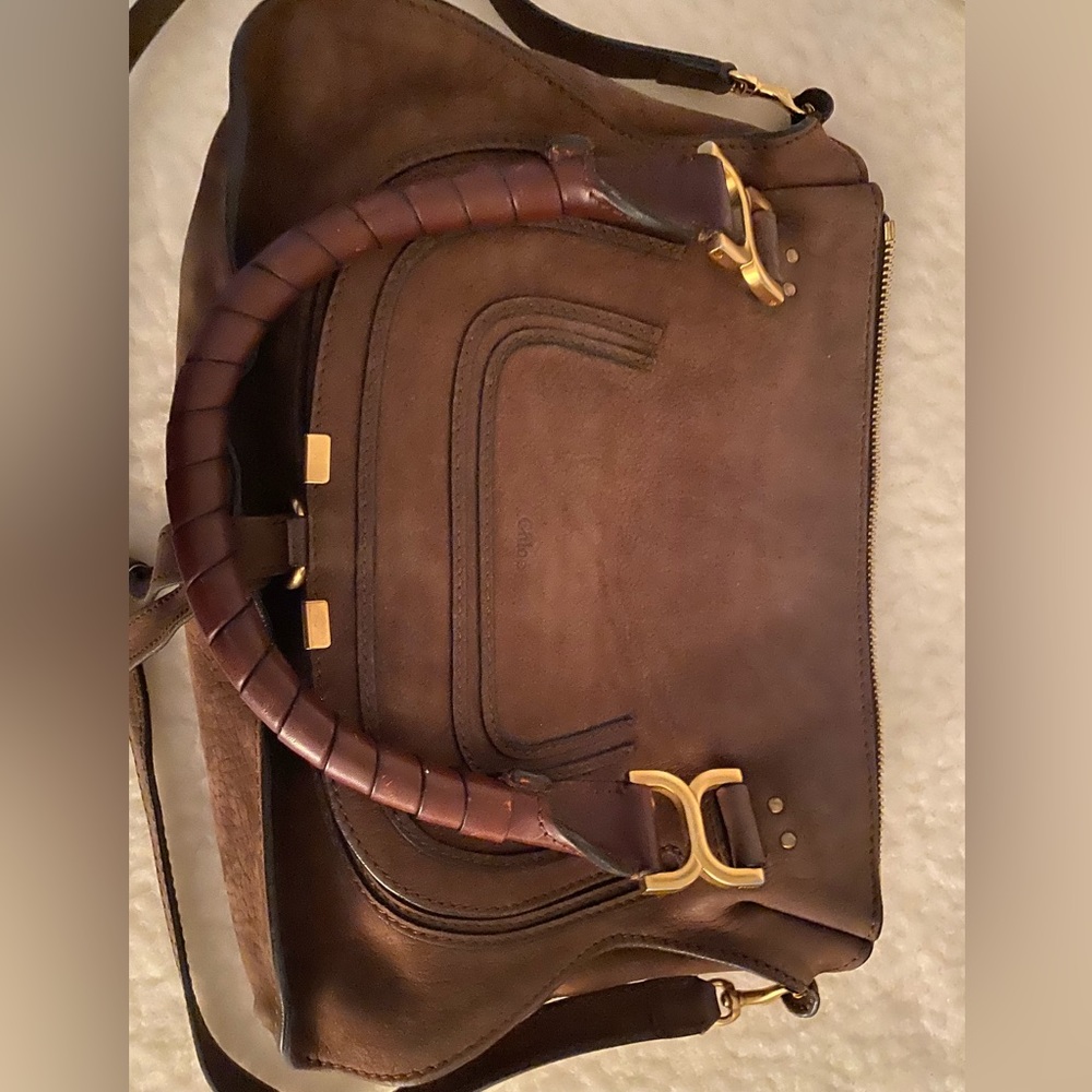 Large Suede Chloe bag